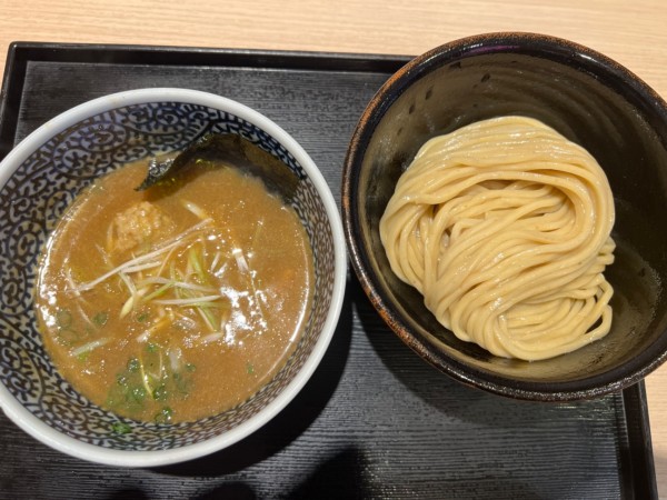 「濃厚魚介つけ麺並500円（アプリ）」@麺屋 一燈の写真