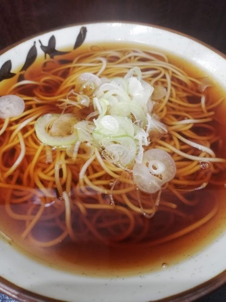 「かけそば」@そばよし 京橋店の写真