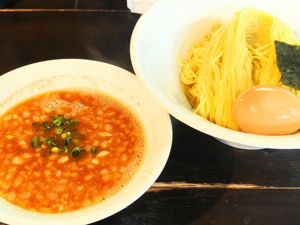 「紅の本節つけめん」@俺の空の写真