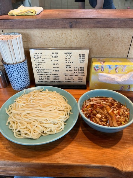 「特つけそば900円＋大盛100円」@つけそば屋 麺楽の写真