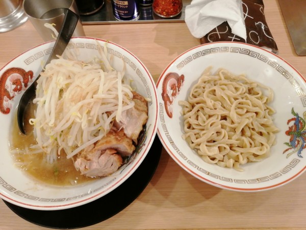 「ミニつけ麺」@豚山 栄店の写真
