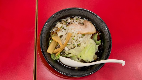 「黒醤油らぁ麺」@中華食堂 一番館 新大久保店の写真