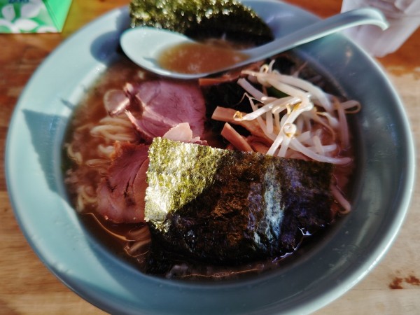 「しょうゆらーめん」@ラーメンショップ 一宮東原店の写真