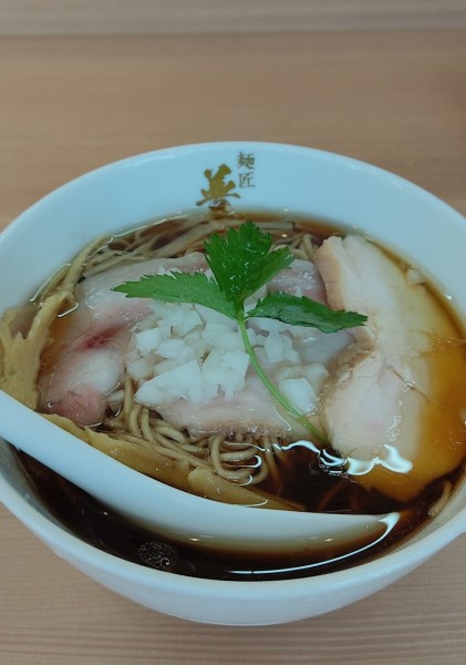 「醤油らぁ麺」@麺匠 善し田の写真