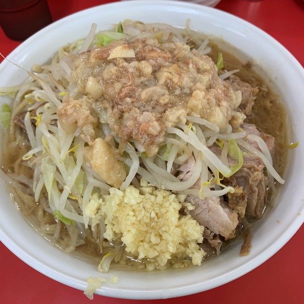 「小豚ダブル」@ラーメン二郎 柏店の写真