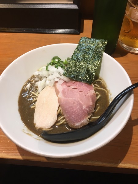 「濃厚煮干しそば」@亀戸煮干中華蕎麦 つきひの写真