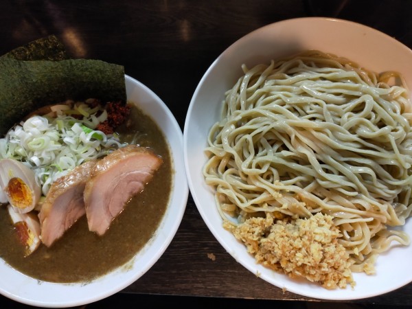 「【限定】どろみそ つけ麺大1450円+生姜50円」@豚星。の写真