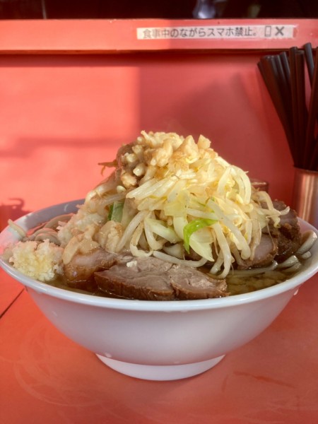 「小ラーメン(ゼンブ) 800円」@ラーメン二郎 仙川店の写真