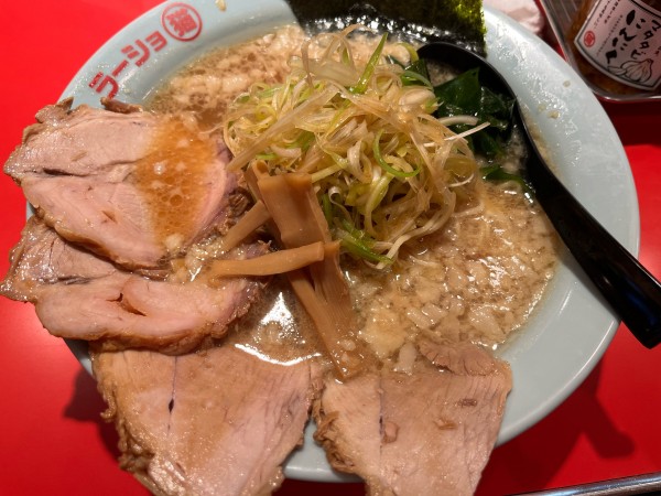 「ネギチャーシューメン醤油」@ラーショ マルミャーの写真