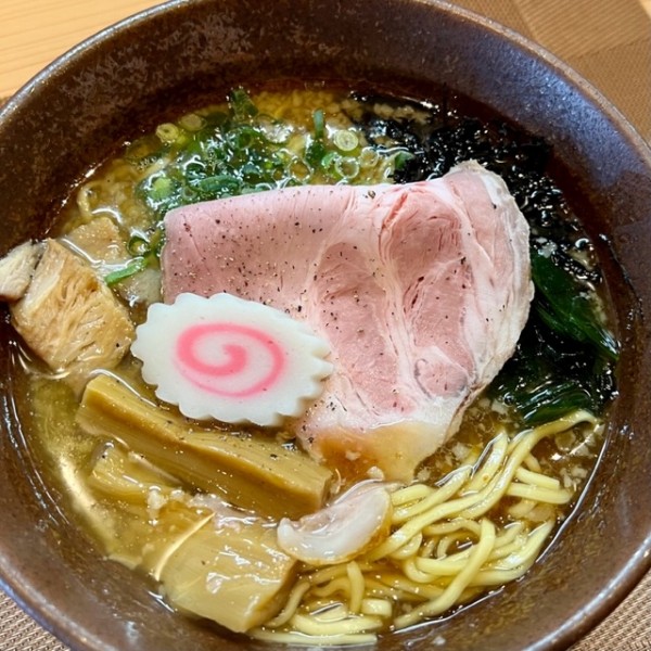 「鶏と煮干し ver.ひ志お＋和え玉「ボンゴレビアンコ」」@麺屋 い志だの写真