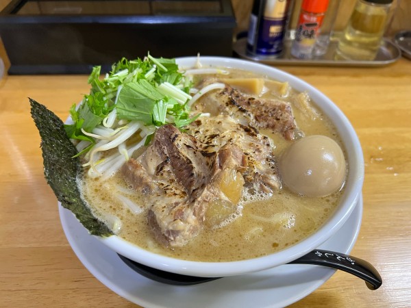 「軟骨えびそば」@麺屋 白神の写真