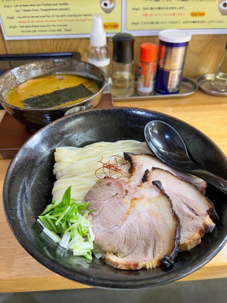 「秘密つけ麺（カレー）」@麺屋 白神の写真