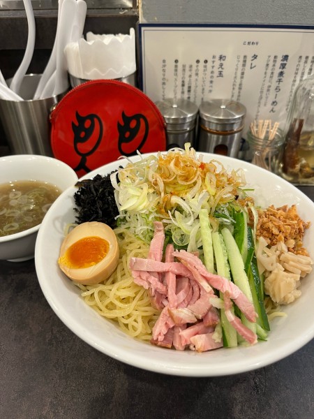 「煮干冷やし葱そば」@西永福の煮干箱の写真