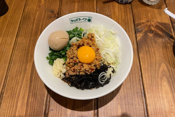 「【限定】カッパ的台湾まぜそば」@カッパラーメンセンターの写真