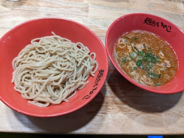 「海老味噌つけ麺」@麺処いのこ 赤塚店の写真