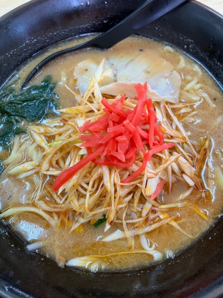 「ネギ味噌ラーメン（850円）」@ラーメンとん太 佐原店の写真