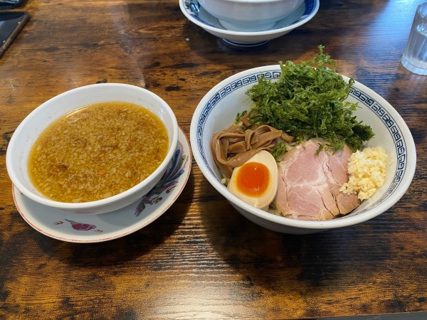 「背脂ニンニクつけ蕎麦」@Miya De La Soulの写真