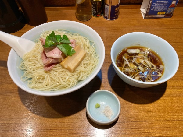「比内自鶏のつけ蕎麦」@寿製麺よしかわ 川越店の写真