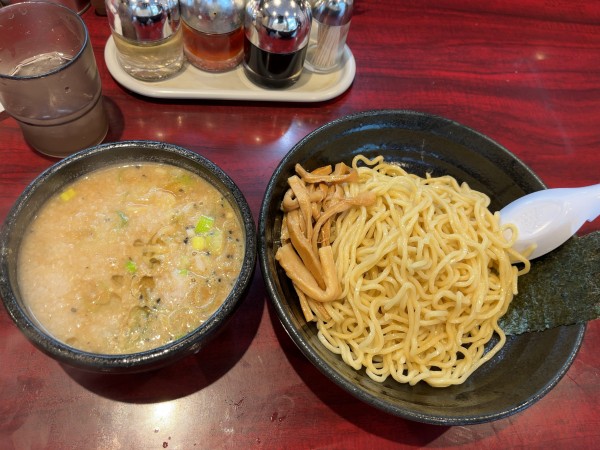 「みそつけめん950円」@こってりらーめん なりたけ 本八幡店の写真