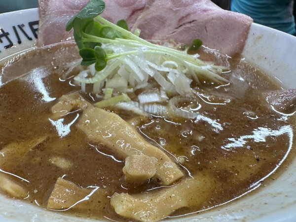 「サバ豚骨ラーメン＋チャーシュー増し」@サバ6製麺所 藤沢柄沢店の写真