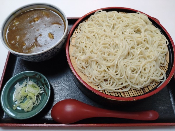 「冷やしカレー中華　１０５０円」@松月庵 番町店の写真