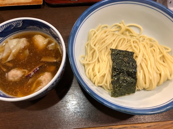 「ミックスわんたんつけめんあつもり」@麺屋 はやしまるの写真