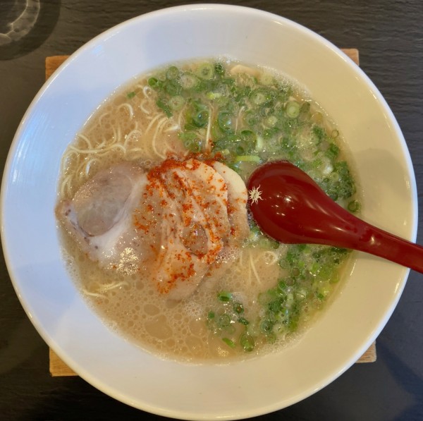 「らーめん￥750」@麺屋我ガ 天神店の写真