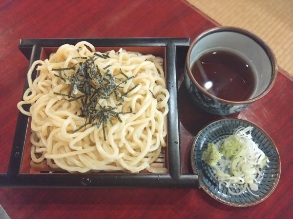 「ざるラーメン」@バーベキューあらはたの写真