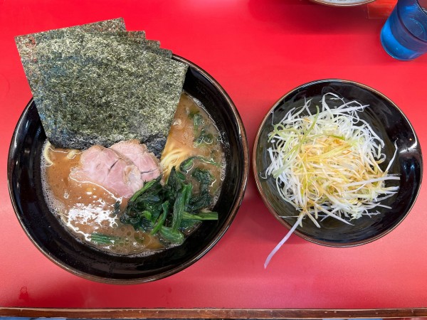 「◯喜らーめん 並」@家系ラーメン 佐々喜家の写真