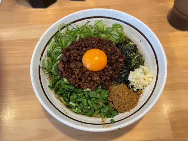 「台湾まぜそば」@濃厚担々麺 はなび 瀬戸店の写真