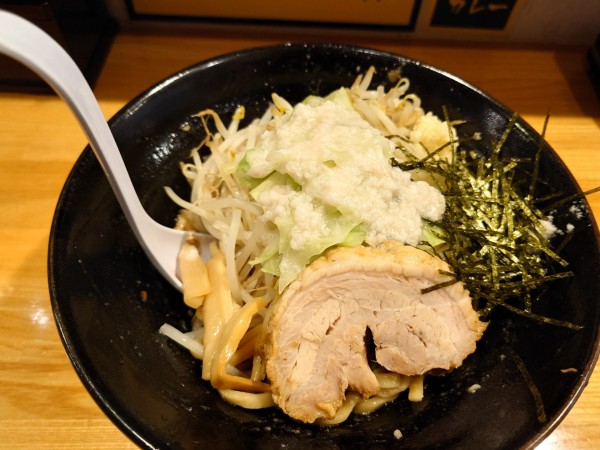 「油そば」@麺 たなかの写真