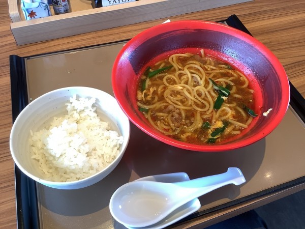 「辛うま麺＋ごはん　790円」@やよい軒  足柄大井町店の写真