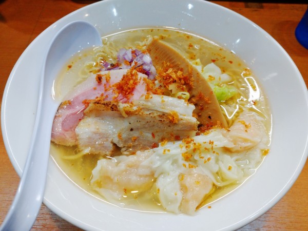 「春の海老しおらーめん（1,080円）」@中華そば 円月の写真