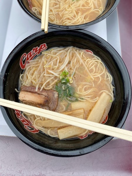 「新井監督の元気出していこうや！中華そば」@C-MEN NOODLE&SNACK マツダスタジアムコンコースの写真