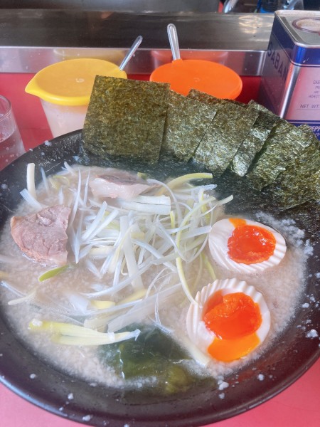 「特製ラーメン 中 のり増し」@ラーメン力○の写真