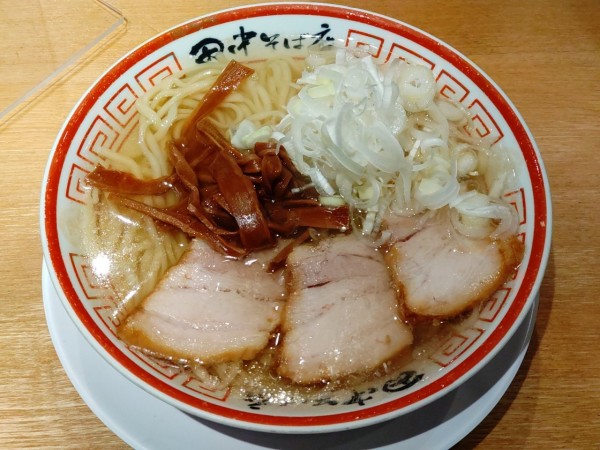 「冷やかけ中華そば」@田中そば店 赤坂アークヒルズ店の写真