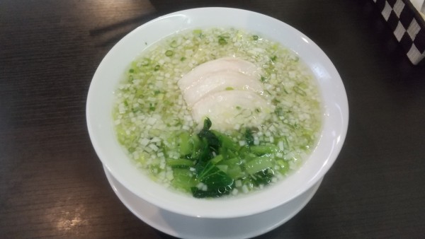 「鶏そば850円、しゅうまい300円」@蒼雲の写真