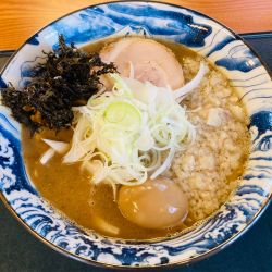 【限定】特濃煮干醤油＋味玉＋和え玉