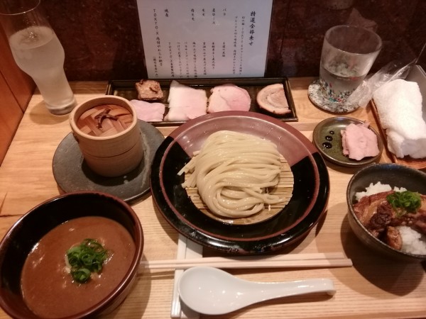 「つけめん (TOKYO-X豚骨魚介)（並200g)」@中華蕎麦 とみ田の写真