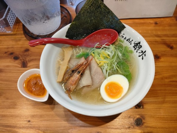 「鯛海老　950円」@古民家らぁめん銀水の写真