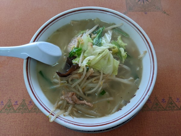 「タンメン：600円」@白虎の写真