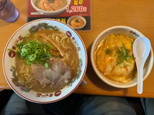 「ラーメン大盛り」@天下一品 水海道店の写真