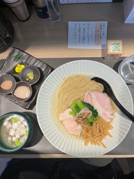 「帆立の昆布水つけ麺 白 + 大盛」@Tokyo Style Noodle ほたて日和の写真