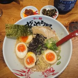 味玉HOTらーめん＋味玉＋きくらげ