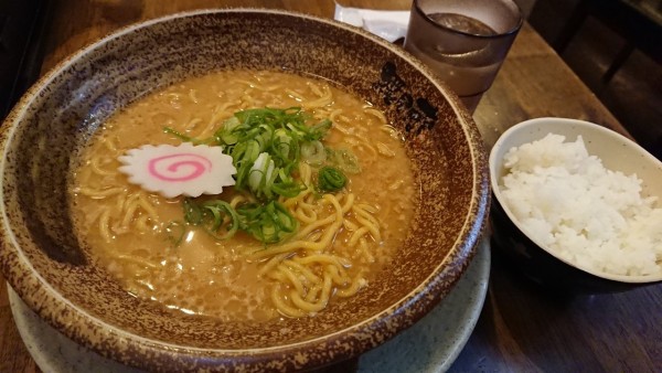 「ワンコインランチ（豚骨醤油）」@越後秘蔵麺 無尽蔵 京都二条家の写真