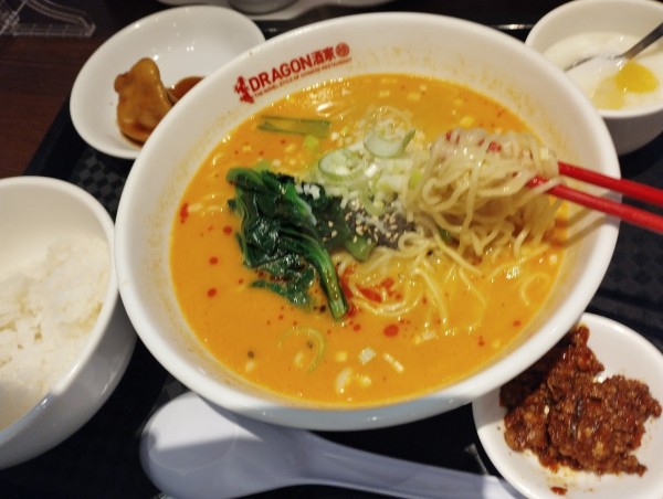 「LUNCH 担々麺ランチセット(900)」@DRAGON酒家 離の写真