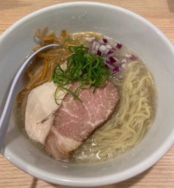 「【限定】蛤と鰹の冷やしそば　９５０円」@中華そば みかわの写真