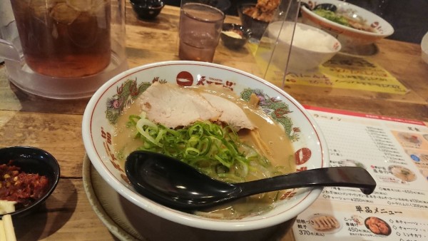 「こってりラーメン」@天下一品 石橋店の写真