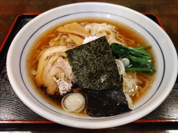 「中華そば・麺のちょい増し」@味処 むさし野の写真