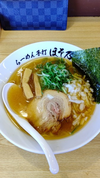 「煮干しらーめん　890円」@らーめん手打 ほそ乃の写真